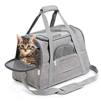 Переносная сумка-переноска для домашних животных Cat Out большой емкости, рюкзак-слинг для маленьких собак, переносная клетка для кошек, холщовые переноски для собак на плечо