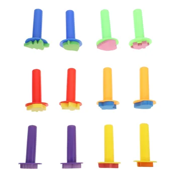 Игрушки для Растирания Штампы своими Руками Награды в классе Дети Рисуют Детские Принадлежности для Вечеринок Цветные Кисти