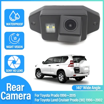 140 ° HD CCD Камера заднего вида 1080P для Toyota Prado 1996 ~ 2015 Land Cruiser Prado (90) 1996 ~ 2000 2001 2002 ночного видения
